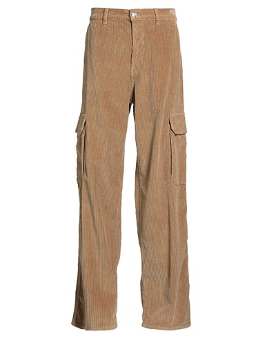 NINE IN THE MORNING Casual pants Camel 99% Cotton, 1% Elastane