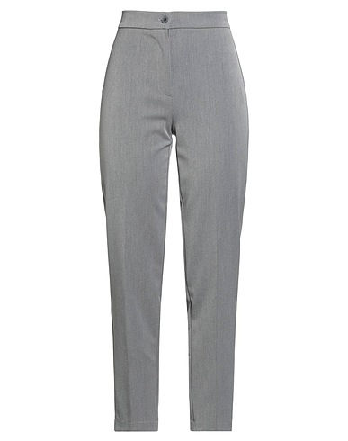 FACE TO FACE STYLE Pantalone Grigio 60% Poliestere, 35% Viscosa, 5% Elastan