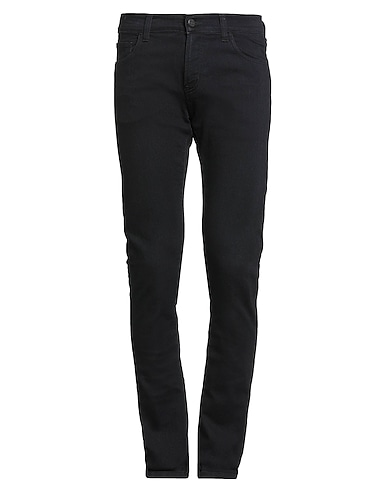 CARHARTT Denim trousers NERO 76% Cotton, 24% Elastomultiester