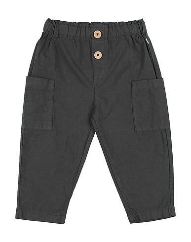 1 + IN THE FAMILY Casual trouser Charcoal 100% Cotton