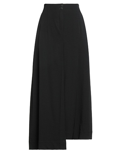 ISABEL BENENATO Maxi Skirts Black 71% Virgin Wool, 29% Viscose