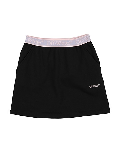 OFF-WHITE™ KIDS Skirt Black 100% Cotton, Polyamide, Polyester, Elastane