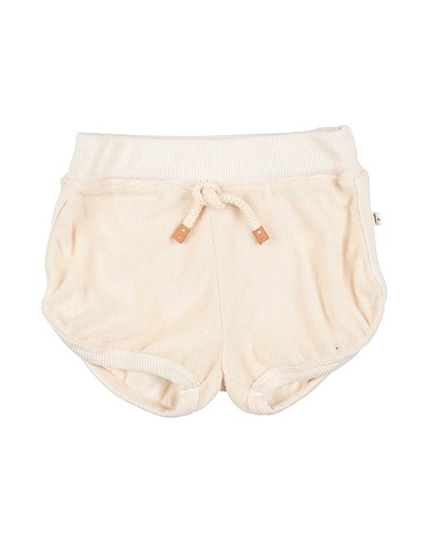 1 + IN THE FAMILY Shorts & Bermuda Beige 81% Cotton, 19% Polyester, Elastane
