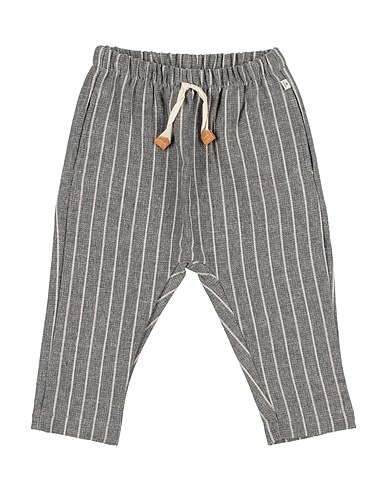 1 + IN THE FAMILY Casual trouser Charcoal 100% Cotton