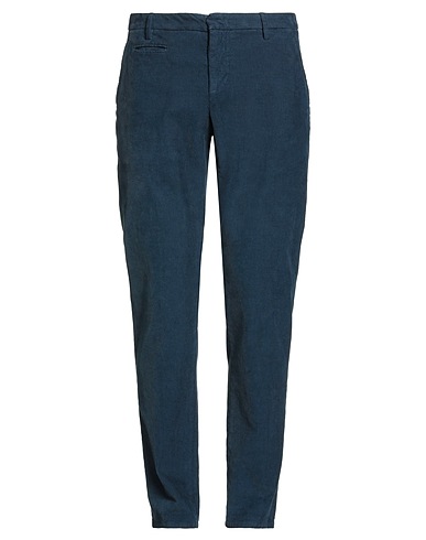 DONDUP Casual pants Midnight blue 98% Cotton, 2% Elastane