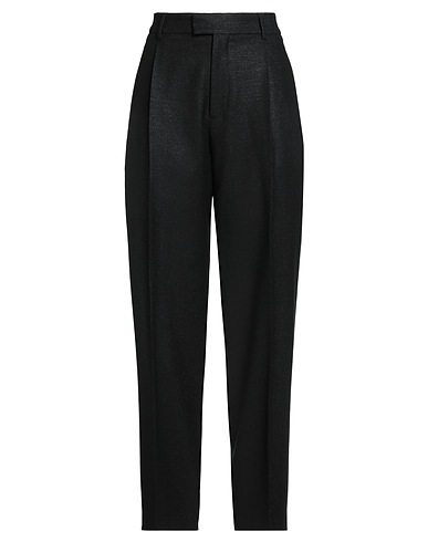 BERWICH Casual trouser Black 80% Virgin Wool, 16% Viscose, 2% Polyamide, 2% Elastane