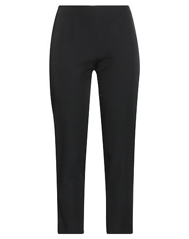 BERWICH Casual trouser Black 89% Polyester, 11% Elastane