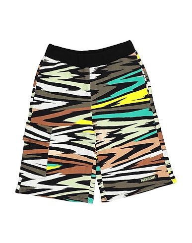 MISSONI KIDS Shorts & Bermuda Verde militare 100% Cotone