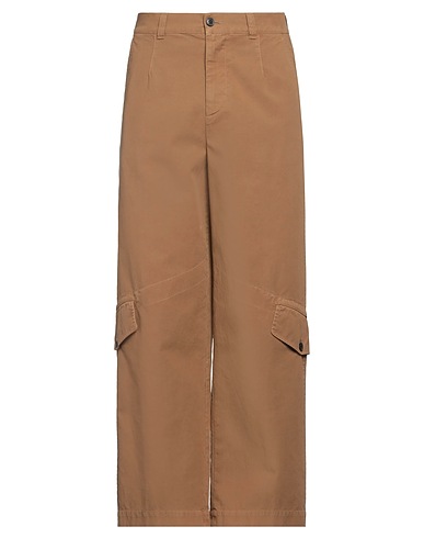 DRIES VAN NOTEN Casual trouser Camel 100% Cotton