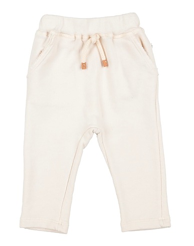 1 + IN THE FAMILY Casual trouser Ivory 98% Cotton, 2% Elastane