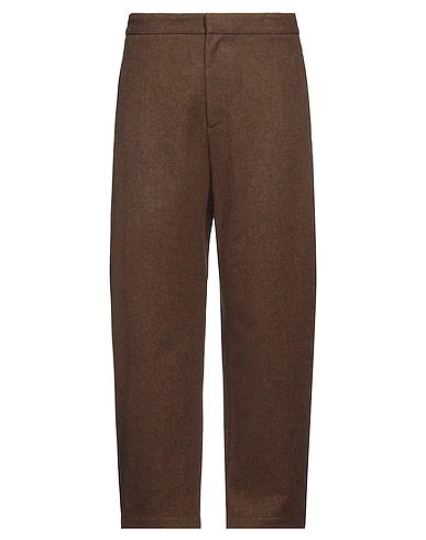 JIL SANDER Casual trouser Taupe 100% Virgin Wool