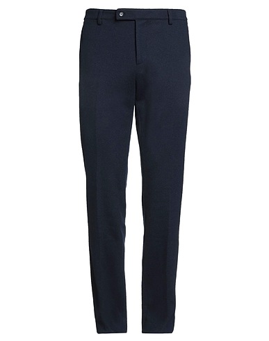 LARDINI Casual trouser Midnight blue 41% Cotton, 32% Polyamide, 26% Cashmere, 1% Other Fibres