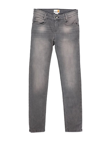 TIMBERLAND Denim trousers Grey 83% Cotton, 9% Polyester, 7% Viscose, 1% Elastane