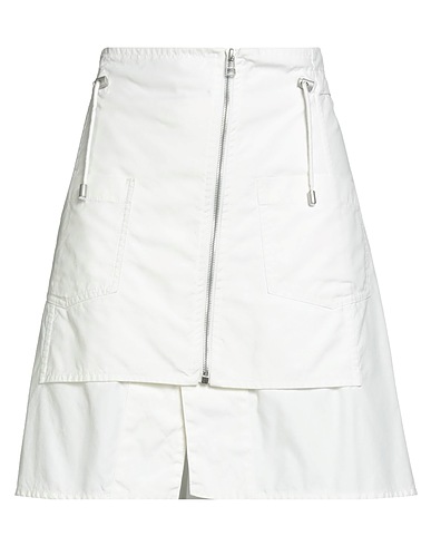 MR & MRS ITALY Mini skirt White 100% Cotton