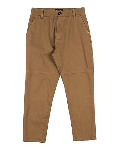 MONNALISA Casual trouser Khaki 97% Cotton, 3% Elastane