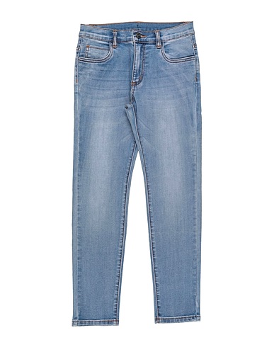 MONNALISA Denim pants Blue 71% Cotton, 25% Polyester, 3% Viscose, 1% Elastane