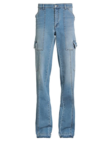 N°21 Denim trousers Blue 98% Cotton, 2% Elastane