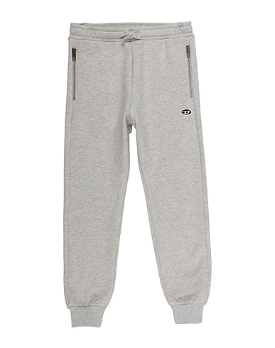DIESEL Casual trouser Light grey 100% Cotton, Elastane