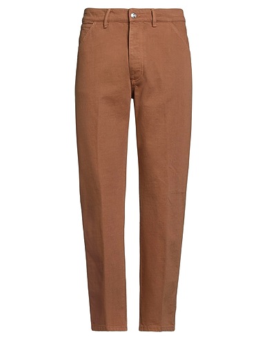 NINE IN THE MORNING Casual trouser Brown 100% Cotton