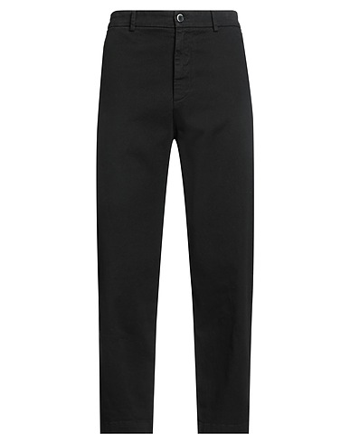 BARENA Casual trouser Black 98% Cotton, 2% Elastane