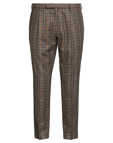 SANTANIELLO Casual trouser Khaki 100% Wool