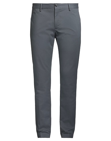 LIU •JO MAN Casual trouser Grey 98% Cotton, 2% Elastane
