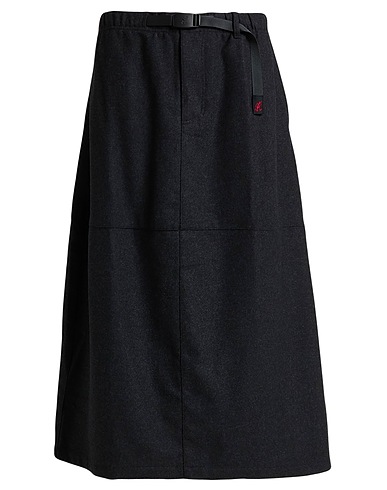 GRAMICCI Midi skirt 49% Polyester, 25% Wool, 14% Acrylic, 7% Nylon, 5% Rayon