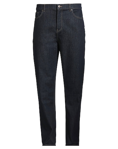 LYLE & SCOTT Denim pants Blue 98% Cotton, 2% Elastane