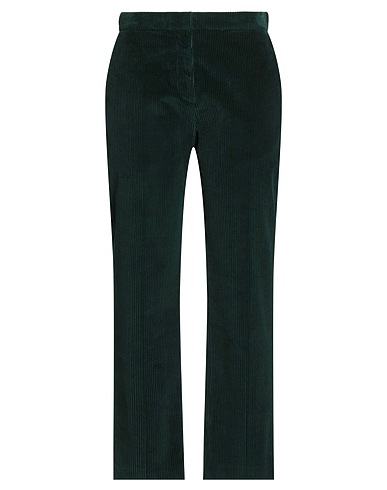 MAISON RABIH KAYROUZ Casual trouser Dark green 100% Cotton