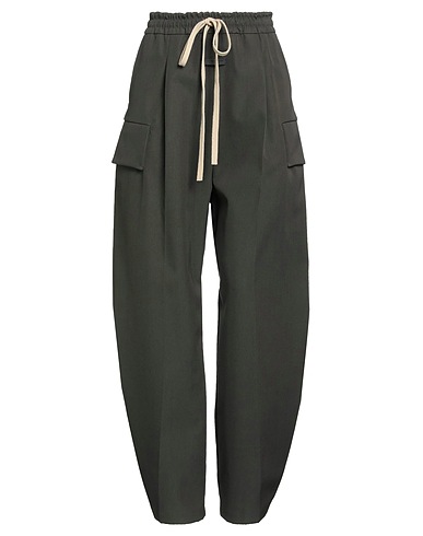 FEAR OF GOD Casual trouser Dark green 54% Virgin Wool, 46% Cotton