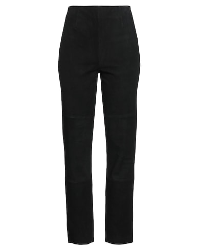 RÓHE Pantalone Nero 100% Pelle di capra