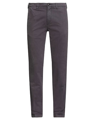 40WEFT Casual pants Navy 97% Cotton, 3% Elastane