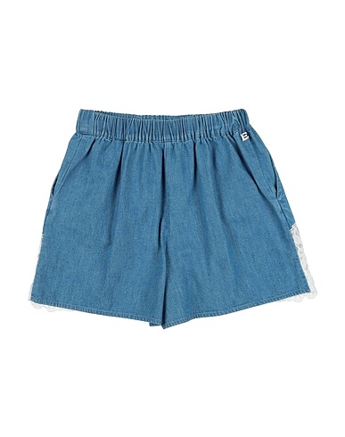ERMANNO SCERVINO JUNIOR Shorts jeans Blu 100% Cotone, Poliestere