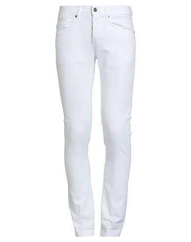 DONDUP Hosen Weiß 92% Baumwolle, 6% Elastomultiester, 2% Elastan
