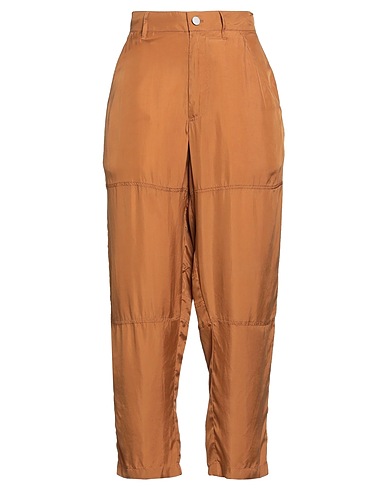 MORDECAI Pantalone Marrone 100% Cupro