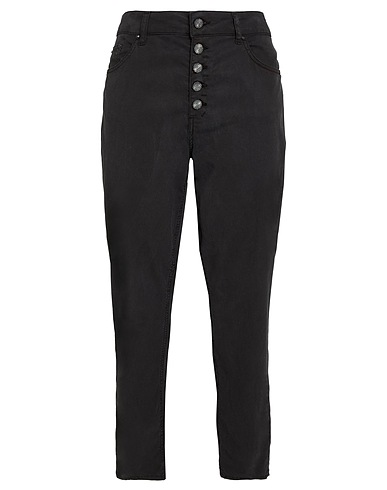DONDUP Casual pants Black 64% Lyocell, 34% Cotton, 2% Elastane