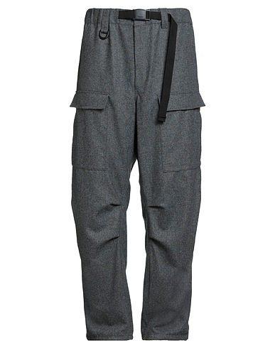 Y-3 パンツ グレー リサイクルポリエステル 60% / ウール 40%