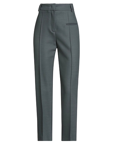 FABIANA FILIPPI Casual pants Grey 53% Polyester, 43% Virgin Wool, 4% Elastane