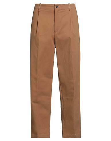 NEW YORK RESIDENT Casual pants Camel 98% Cotton, 2% Elastane