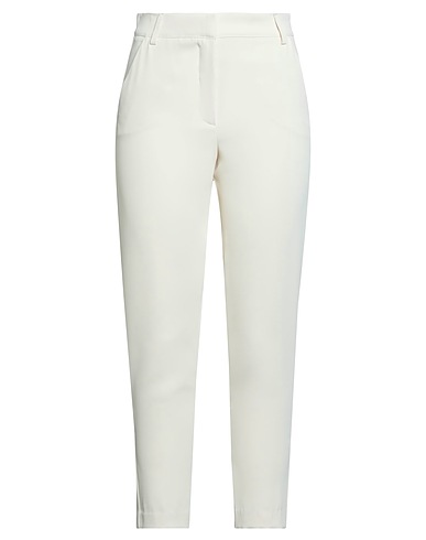 SOALLURE Pantalone Panna 96% Poliestere, 4% Elastan