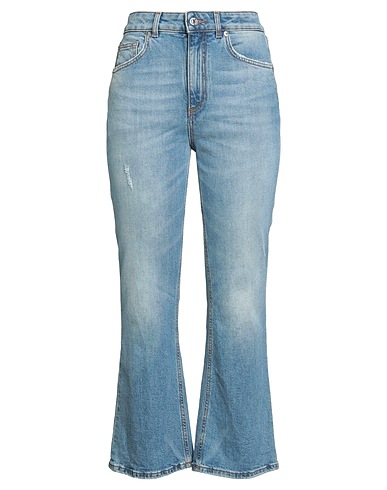 GRIFONI Bootcut Jeans Blue 98% Cotton, 2% Elastane