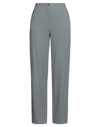 ALYSI Casual trouser CRÈME Grey 95% Virgin Wool, 5% Elastane