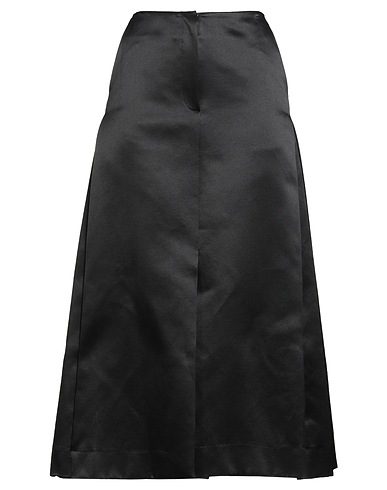 EENK Gonna midi Nero 70% Cotone, 30% Seta
