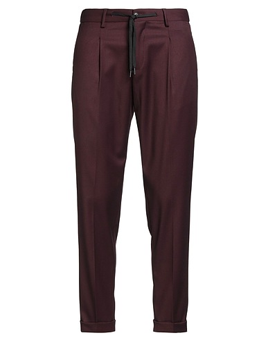 OUT/FIT Pantalone Prugna 66% Poliestere, 31% Viscosa, 3% Elastan