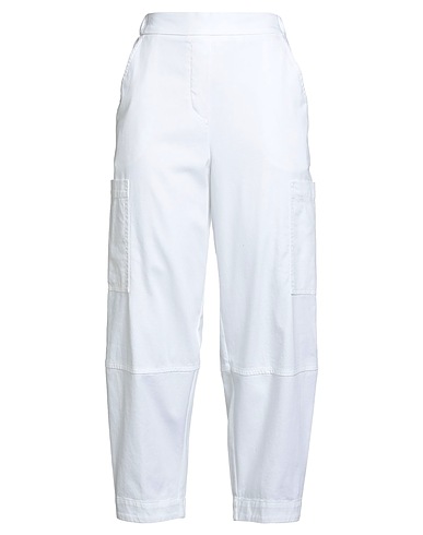 ANNA SERAVALLI Pantalón Blanco 98% Algodón, 2% Elastán