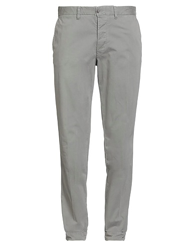 BLAUER. Pantalone Grigio 97% Cotone, 3% Elastan