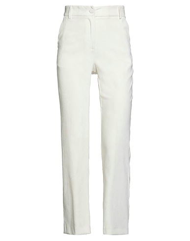 SUOLI Pantalone Panna 85% Poliestere, 12% Poliammide, 3% Elastan