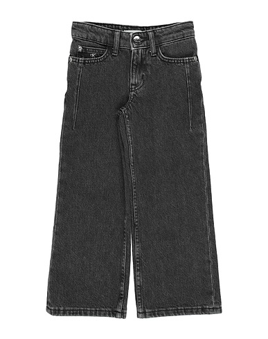 CALVIN KLEIN JEANS Denim trousers Black 100% Cotton