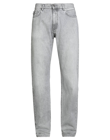VERSACE Denim pants Grey 100% Cotton
