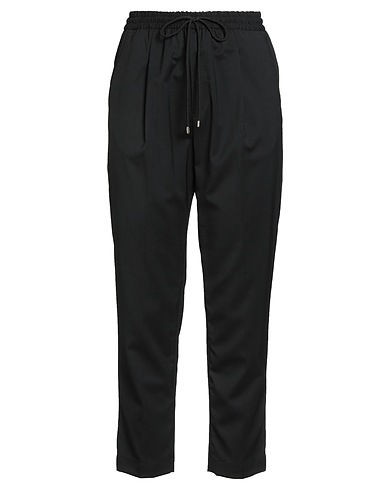 BRIGLIA 1949 Casual trouser Black 54% Virgin Wool, 45% Polyester, 1% Elastane